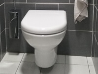 Toilette suspendu avec vasque evier WiCi Bati 2 sur 2 - M.C(après)